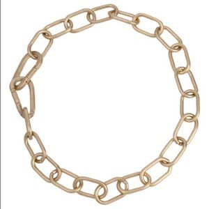 ALLSAINTS Pave Carabiner Link Collar Necklace